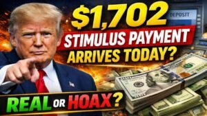 $1,702 Stimulus Payment Arrives Today — Federal Check or State Payment? Full Fact Check