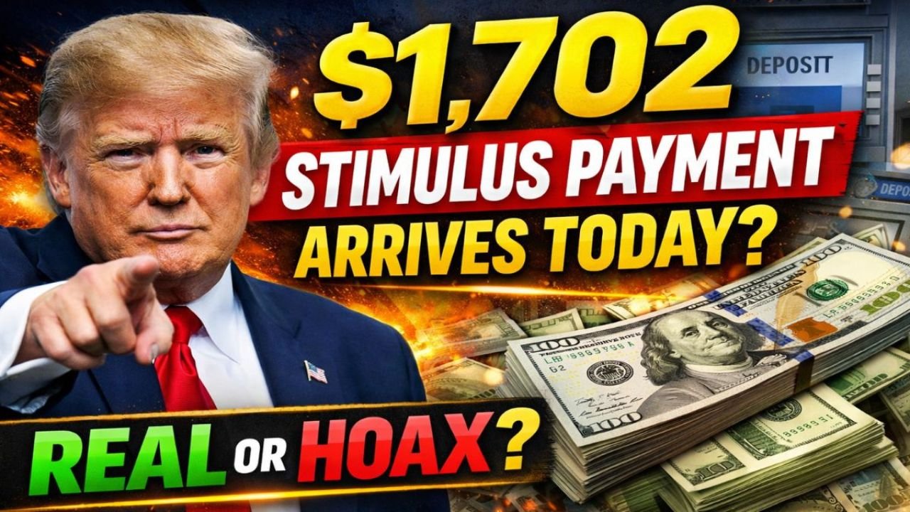 $1,702 Stimulus Payment Arrives Today — Federal Check or State Payment? Full Fact Check