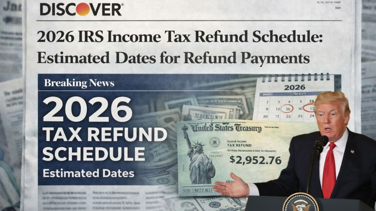 2026 IRS Income Tax Refund Schedule: Estimated Dates for Refund Payments