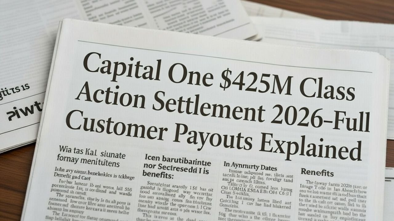 Capital One $425M Class Action Settlement 2026 – Every Customer to be Paid Upon the Claim