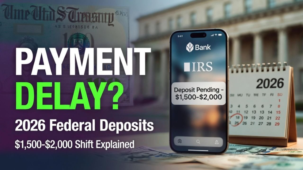 Federal Payment Timing in 2026 Explained: Why Your $1,500–$2,000 Deposit May Shift