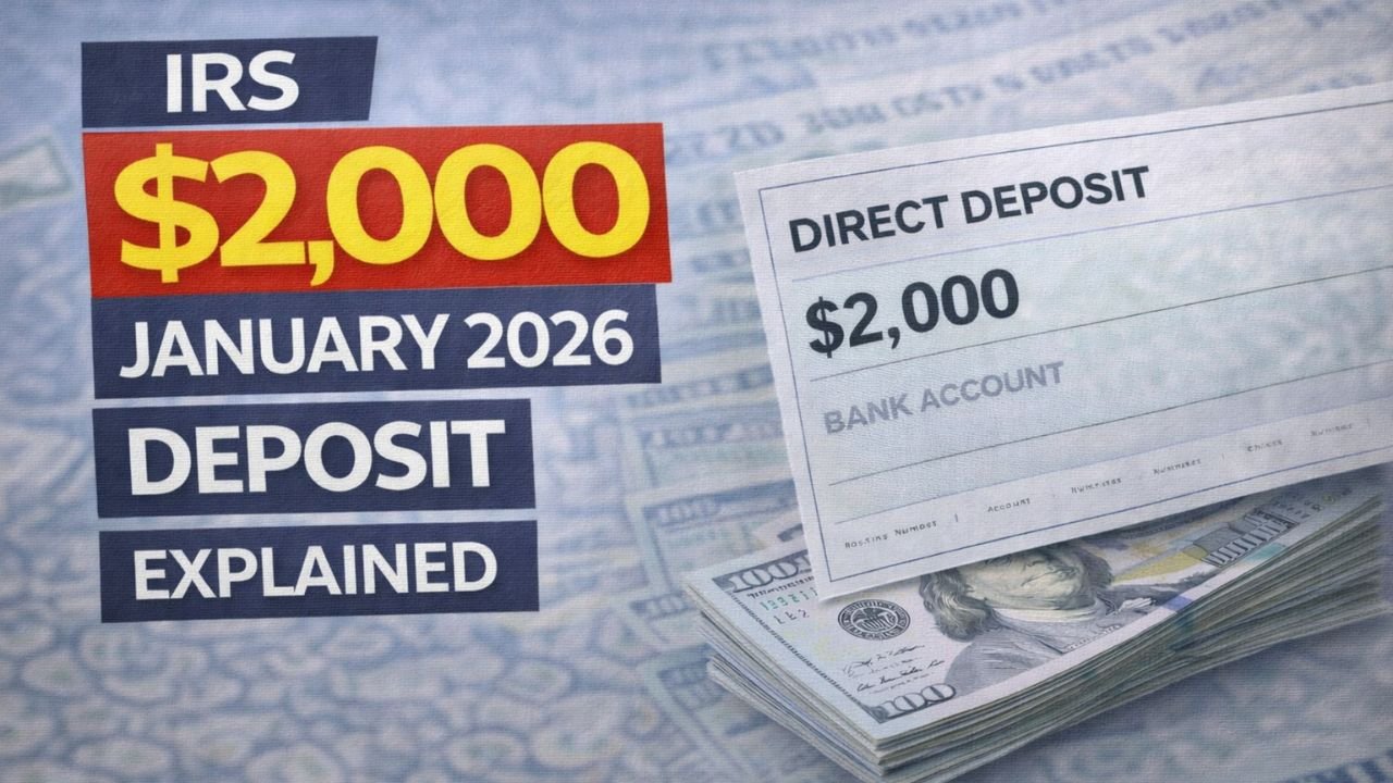 IRS $2,000 January 2026 Deposit Explained