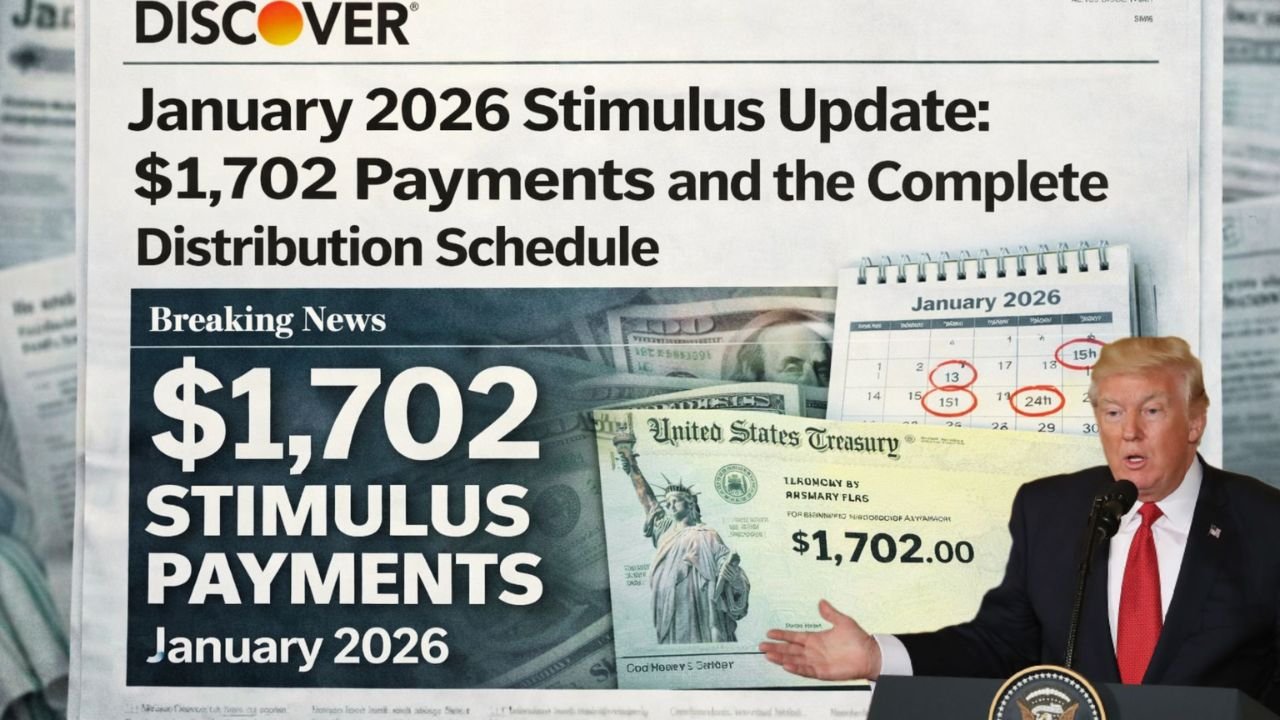 January 2026 Stimulus Update: $1,702 Payments and Full Distribution Guide